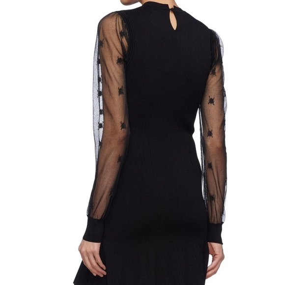 Worn once ALEXANDER MCQUEEN couture black dress - Picture 3 of 14